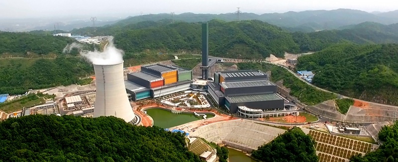 2019年　长沙市生活垃圾清洁焚烧发电工程　中国钢结构金奖